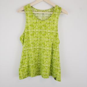 Title Nine Women's Lime Green Matahari Racer Back Tank